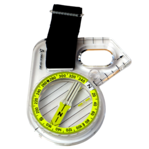 Boussole pouce Forest Jaune - Orientsport