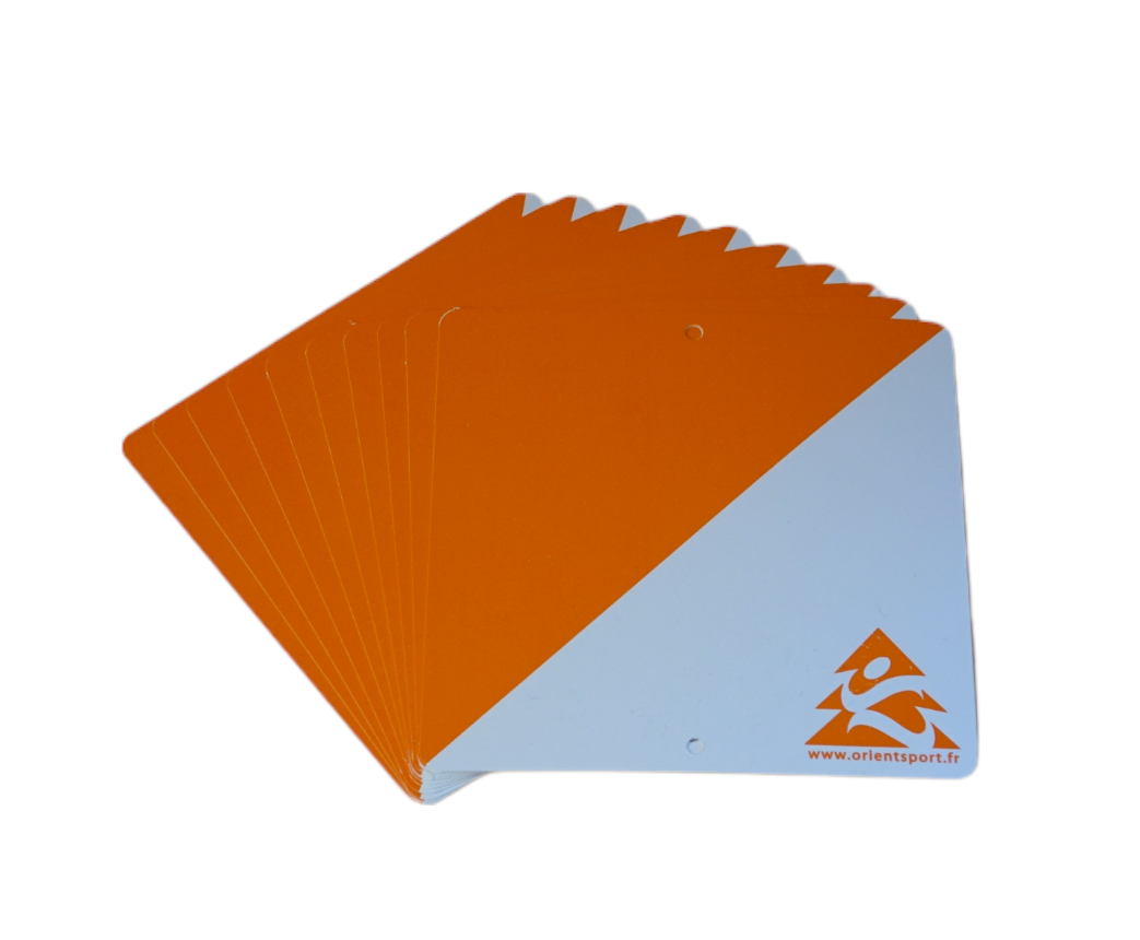 Lot de 10 balises + pinces - Orientsport – Image 3