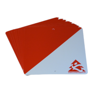 Lot de 10 balises rouges - Orientsport