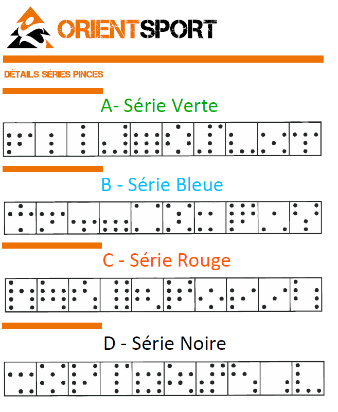Lot de 10 pinces rouges - Orientsport – Image 4