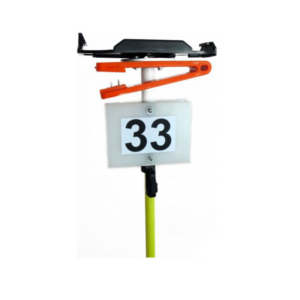 Piquet ultraléger - 1 pince + support SI + plaque