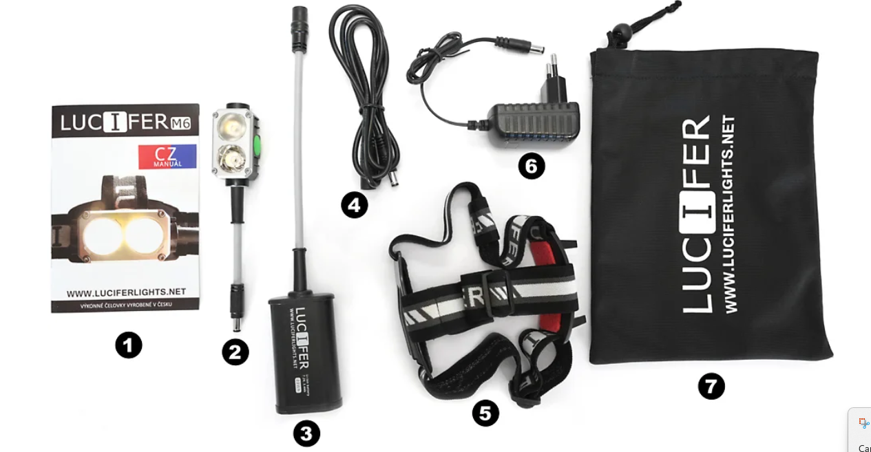 Lampe Frontale M6+ - Luciferlights – Image 8